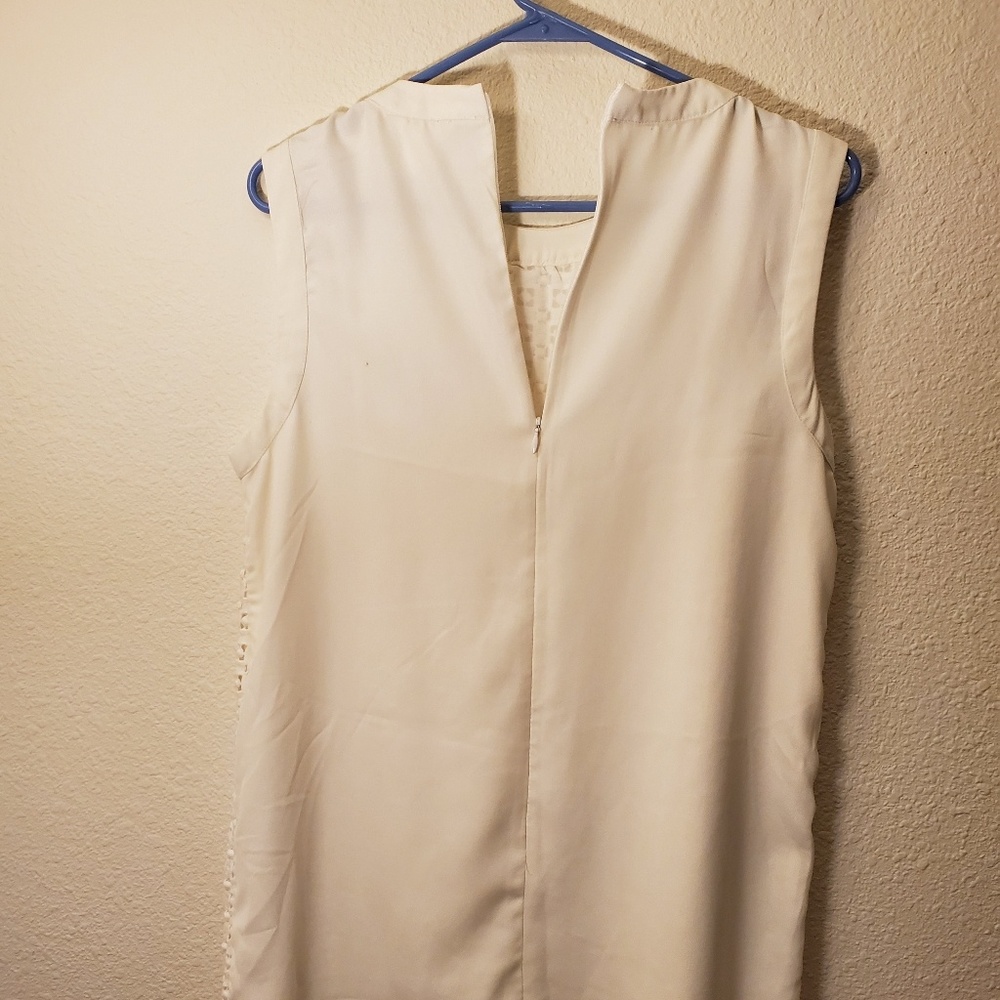 Dress (zipper down in back)